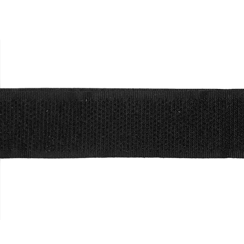 12247 Sullivans Sew On Back To Back Hook & Loop Tape - 20mm - Black