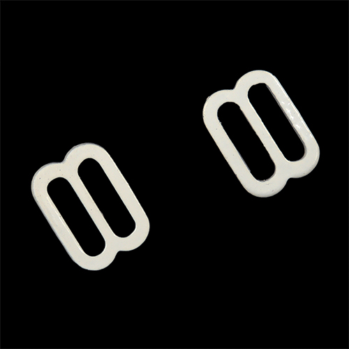 12252 Sullivans 8mm Bar Slide - White - 100pcs