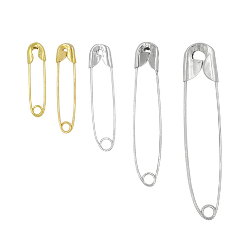 12460 Sullivans Safety Pins - Assorted Sizes & Colours - 90pack