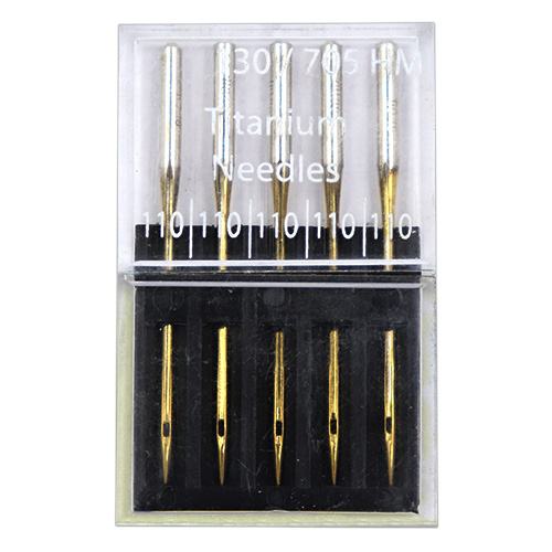 12926 Sullivans Stylus Titanium Machine Needles - Standard 110/18