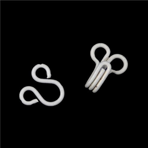 13004 Sullivans Hook & Eyes - Size 1 - White
