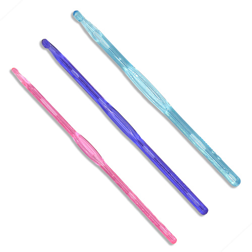 13044 Sullivans Crochet Hook Starter Pack - Sizes 4mm, 5mm, 5.5mm - 3pk