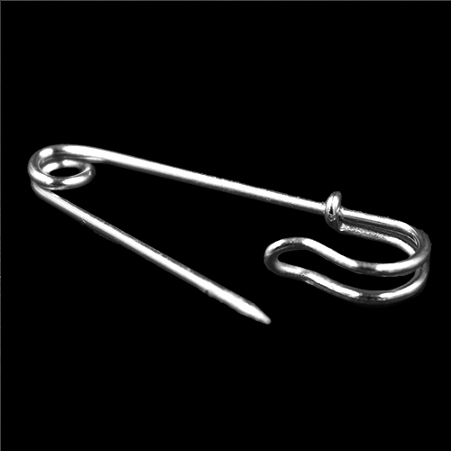 13213 Sullivans 50mm Kilt Pins - Silver - 2pcs