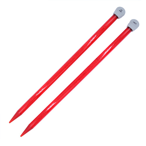 13233 Sullivans Glitter Knit Pins - 30cm X 12mm