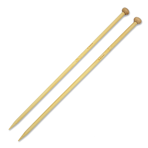 13257 Sullivans Bamboo Knit Pins - 25cm X 5.5mm