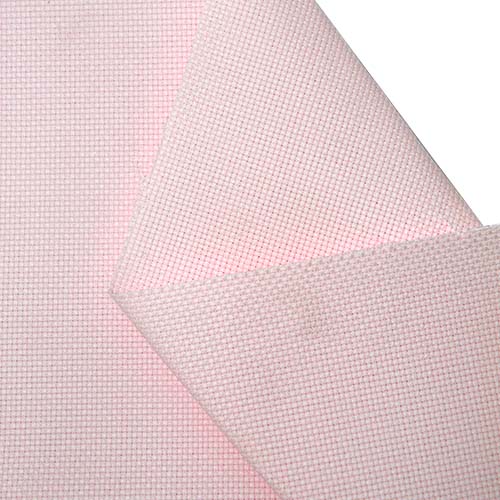 13469 Sullivans 18 Count Aida Cloth Roll - 5m - Pink
