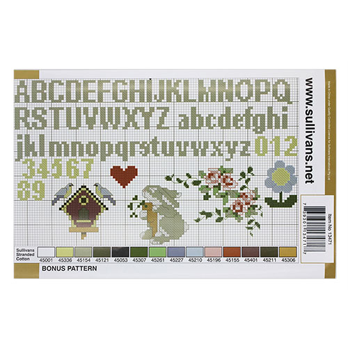 13471 Sullivans 14 Count Aida Cloth - 36x45cm - White