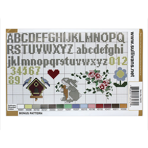 13472 Sullivans 14 Count Aida Cloth - 36x45cm - Natural