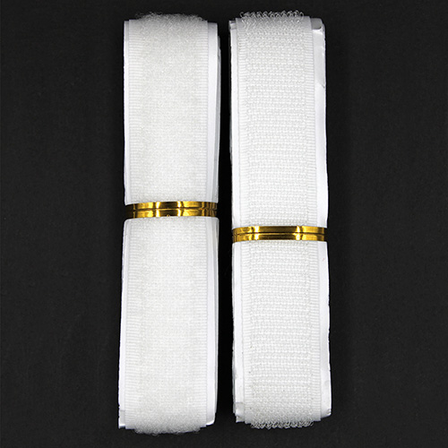 13505 Valuepak 1m Stick On Hook & Loop Tape - 20mm - White 