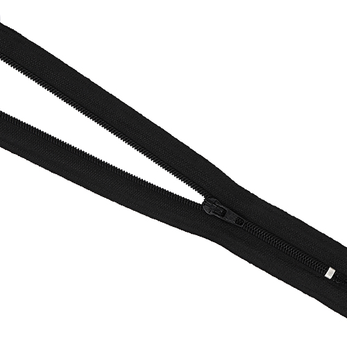 13516 Valuepak 18cm Dress Zips - 6 Pack - 3xwhite, 3xblack