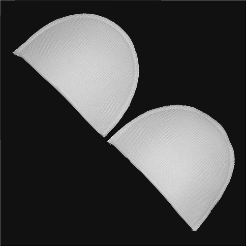 13540 Sullivans Covered Shoulder Pads - White - Small