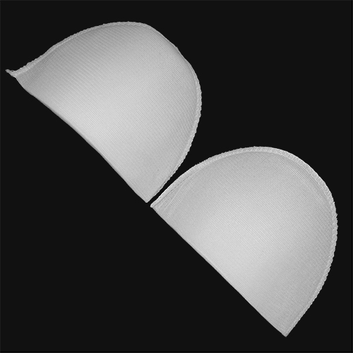 13541 Sullivans Covered Shoulder Pads - White - Medium