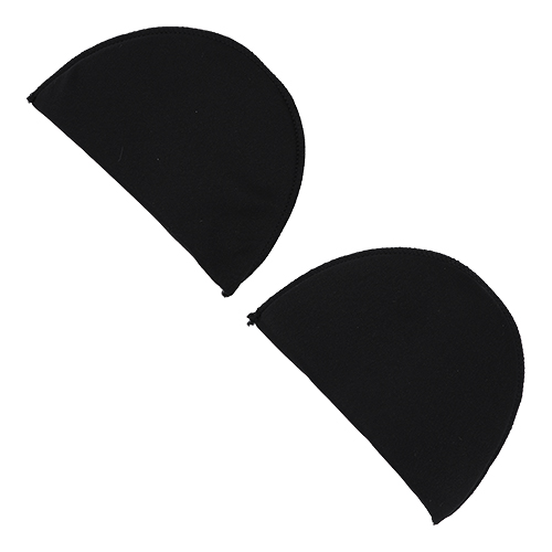 13590 Sullivans Covered Shoulder Pads - Black - Small