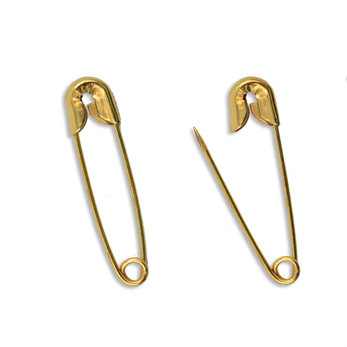 13622 Sullivans Premier 19mm Brass Safety Pins 