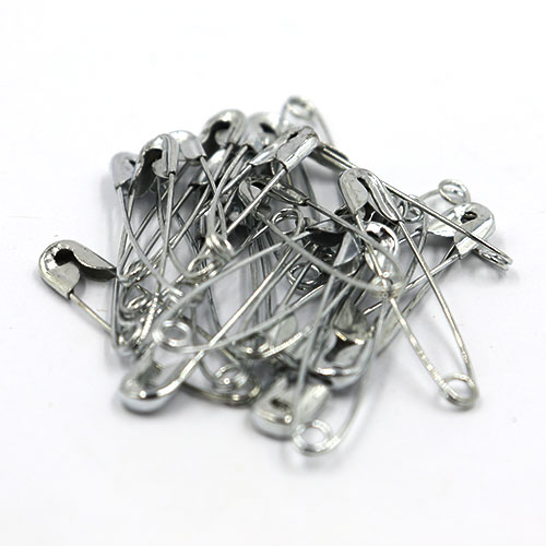 13627 Sullivans Premier 34mm Nickel Plated Safety Pins 