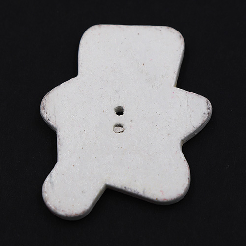 13785 Sullivans Wooden Buttons - Snowman Head - 4pcs