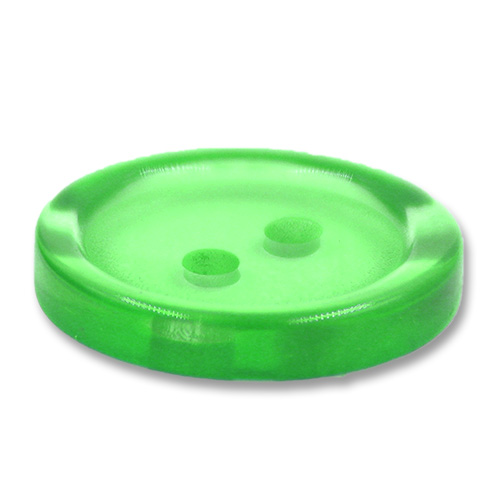 14176 Sullivans 20mm Round Plastic Button 2 Hole - Mint - 93 In A Tube