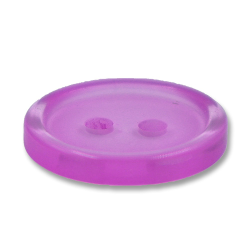14178 Sullivans 20mm Round Plastic Button 2 Hole - Purple - 93 In A Tube