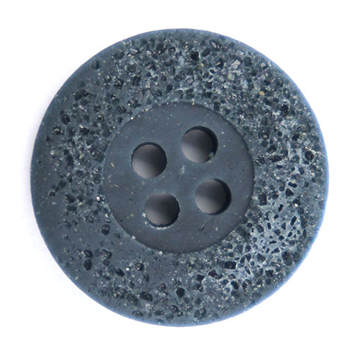 14317 Sullivans 18mm Round Plastic Button 4 Hole - Crater Effect - Navy - 32 In A Tube