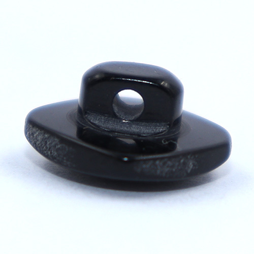 14338 Sullivans 10mm Rounded Edge Square Plastic Shank Button- Marble Effect - Multi Blue - 25 In A Tube