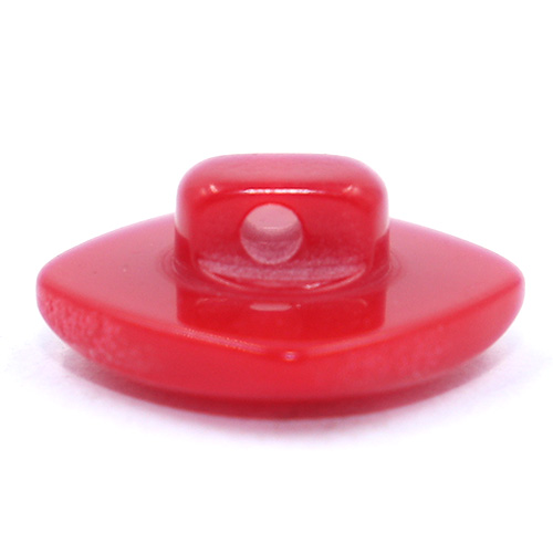 14346 Sullivans 13mm Rounded Edge Square Plastic Shank Button- Marble Effect - Hot Pink - 20 In A Tube