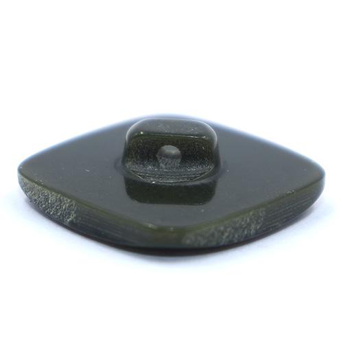 14367 Sullivans 19mm Rounded Edge Square Plastic Shank Button- Marble Effect - Sage - 14 In A Tube