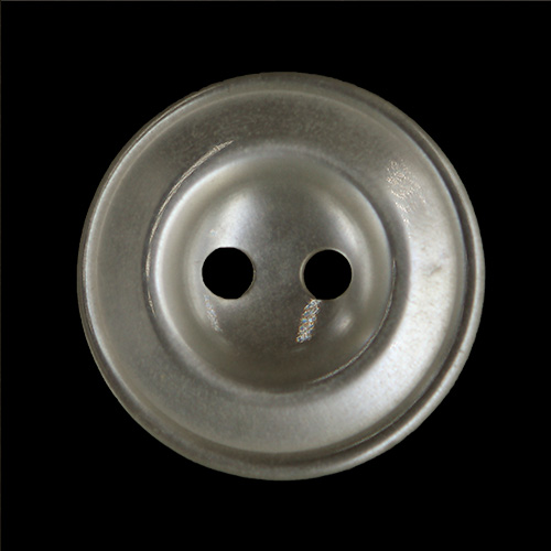 14575 Sullivans 16mm Two Hole Round Plastic Button 2 Hole - Clear Cream - 50 In A Tube