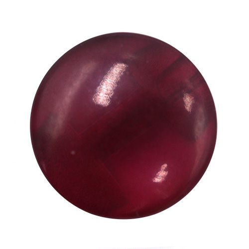 14636 Sullivans 8mm Round Plastic Button With Shank - Wine - 73 In A Tube