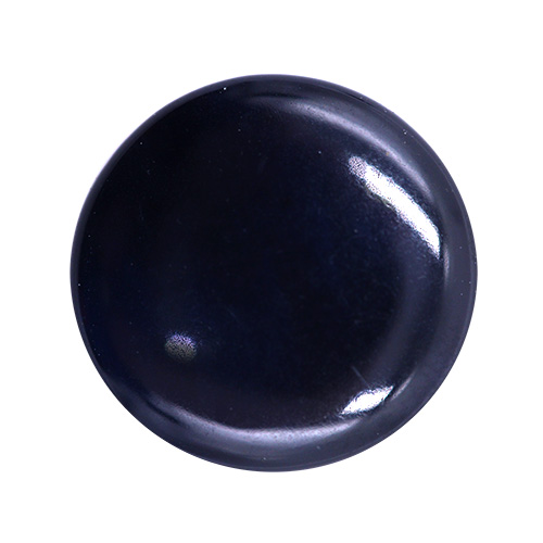 14637 Sullivans 8mm Round Plastic Button With Shank - Navy - 73 In A Tube