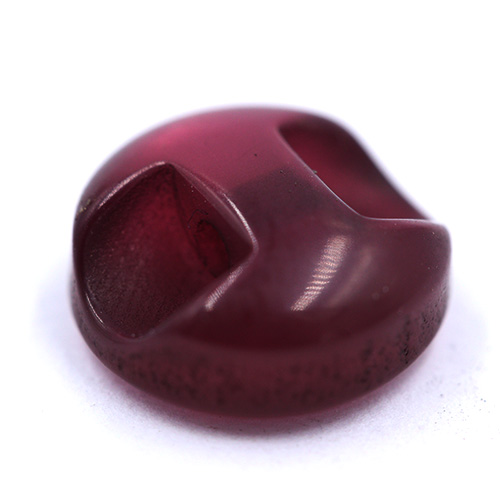 14647 Sullivans 10mm Round Plastic Button With Shank - Wine - 65 In A Tube