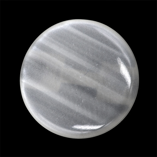 14667 Sullivans 14mm Round Plastic Button With Shank - White - 55 In A Tube