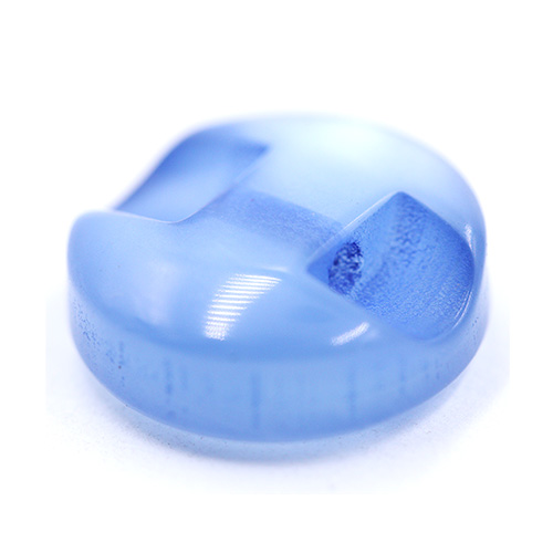 14671 Sullivans 14mm Round Plastic Button With Shank - Sky - 55 In A Tube