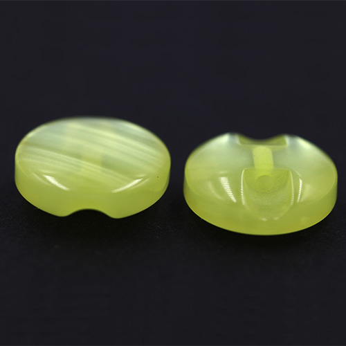 14672 Sullivans 14mm Round Plastic Button With Shank - Lemon - 55 In A Tube