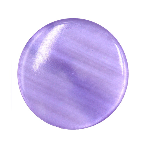 14674 Sullivans 14mm Round Plastic Button With Shank - Lilac - 55 In A Tube