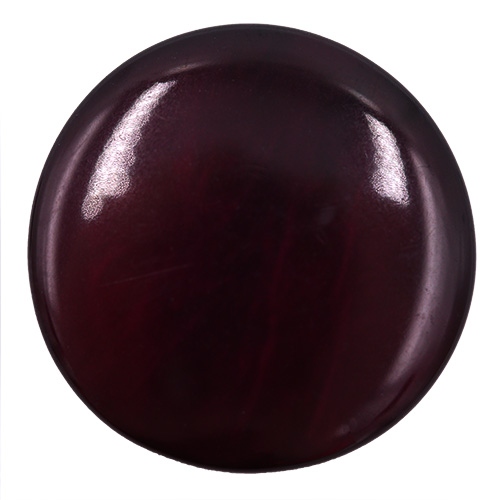 14680 Sullivans 18mm Round Plastic Button With Shank - Wine - 37 In A Tube