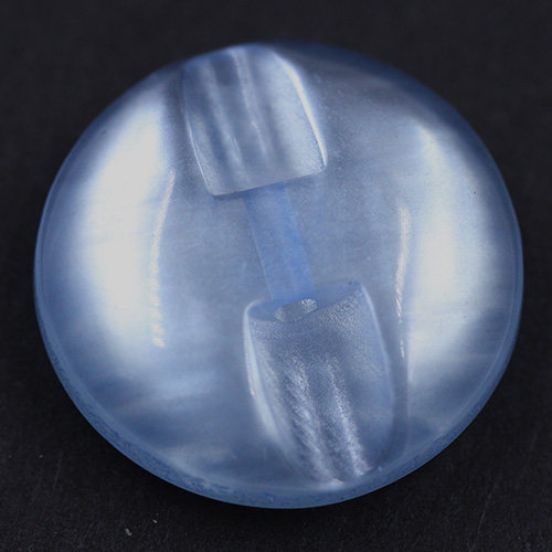 14682 Sullivans 18mm Round Plastic Button With Shank - Sky - 37 In A Tube
