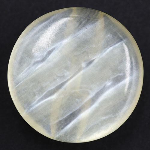 14686 Sullivans 18mm Round Plastic Button With Shank - Cream - 37 In A Tube