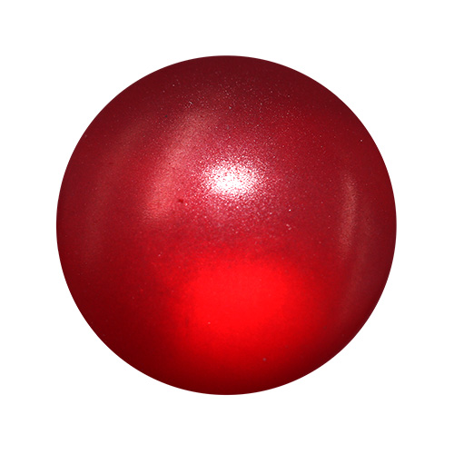 14690 Sullivans 8mm Round Plastic Button With Shank - Red - Bag Of 100