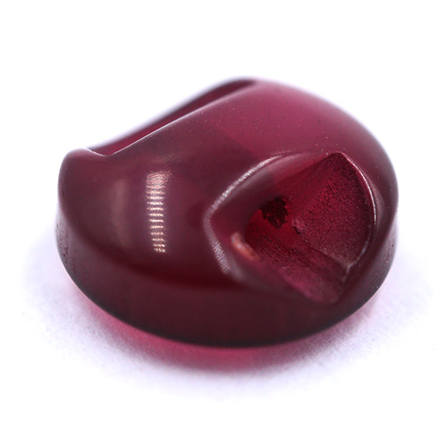 14691 Sullivans 8mm Round Plastic Button With Shank - Wine - Bag Of 100