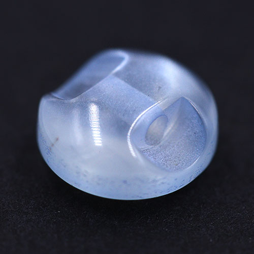 14693 Sullivans 8mm Round Plastic Button With Shank - Sky - Bag Of 100