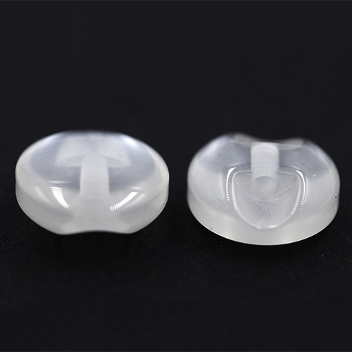 14700 Sullivans 10mm Round Plastic Button With Shank - White - Bag Of 100