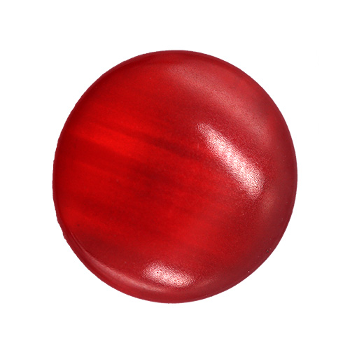 14701 Sullivans 10mm Round Plastic Button With Shank - Red - Bag Of 100