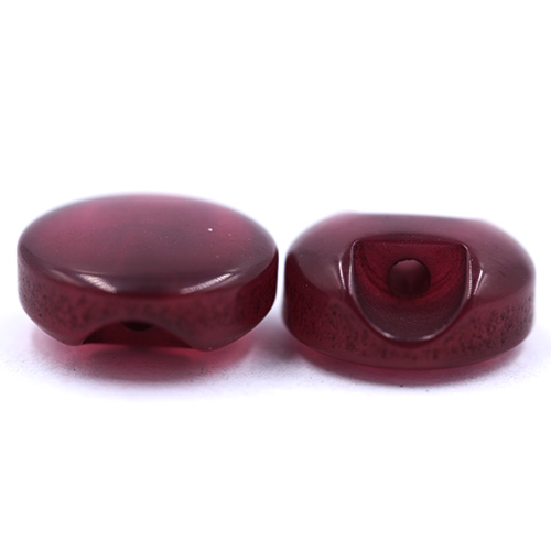 14702 Sullivans 10mm Round Plastic Button With Shank - Wine - Bag Of 100