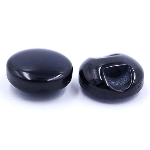 14703 Sullivans 10mm Round Plastic Button With Shank - Navy - Bag Of 100