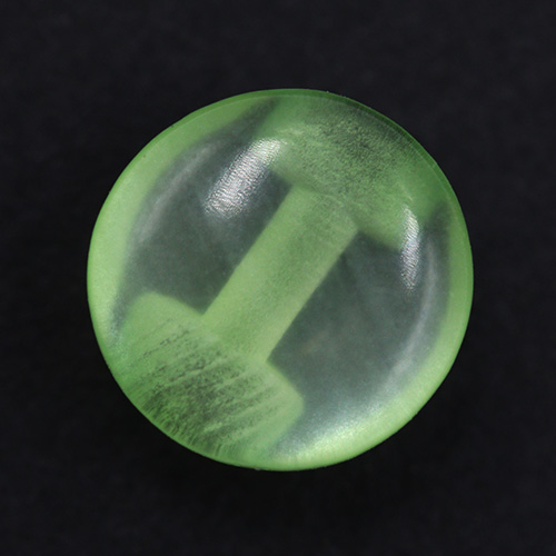 14710 Sullivans 10mm Round Plastic Button With Shank - Mint - Bag Of 100