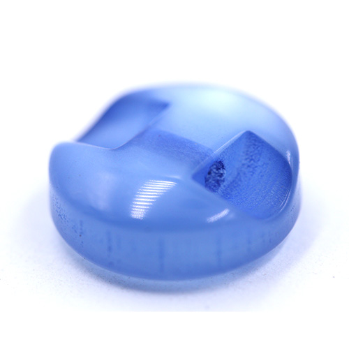 14715 Sullivans 12mm Round Plastic Button With Shank - Sky - Bag Of 100