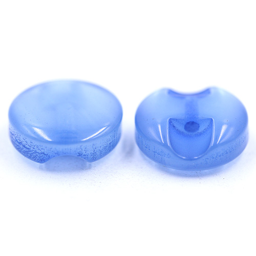 14715 Sullivans 12mm Round Plastic Button With Shank - Sky - Bag Of 100