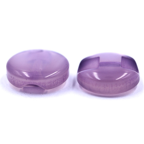 14718 Sullivans 12mm Round Plastic Button With Shank - Lilac - Bag Of 100