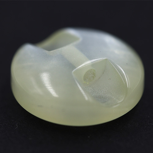 14719 Sullivans 12mm Round Plastic Button With Shank - Cream - Bag Of 100