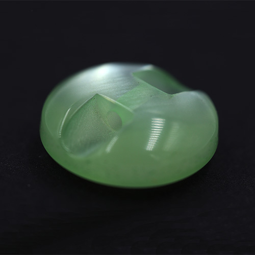 14721 Sullivans 12mm Round Plastic Button With Shank - Mint - Bag Of 100